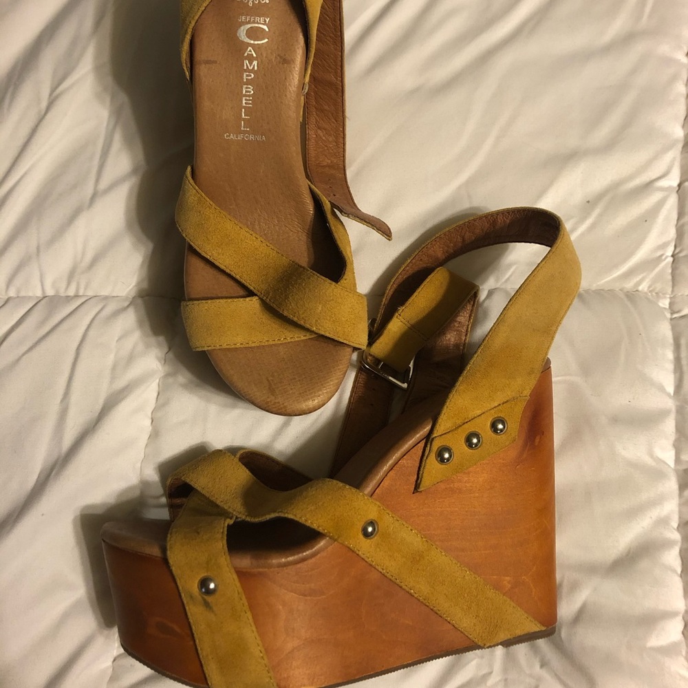 Jeffrey Campbell wedges sz 8